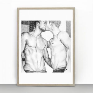 Beautiful Boys No. 1 Gay Art Print