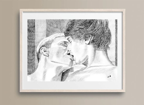 Beautiful Boys No. 2 gay art print