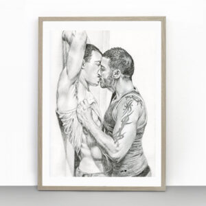 Passion No. 18 Gay Art Print