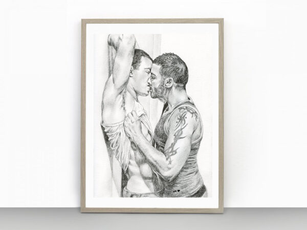 Passion No. 18 Gay Art Print