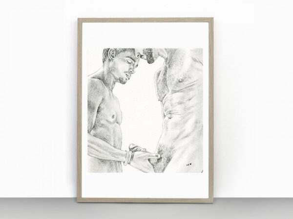 Beautiful Boys No. 7 Gay Erotic Art Print