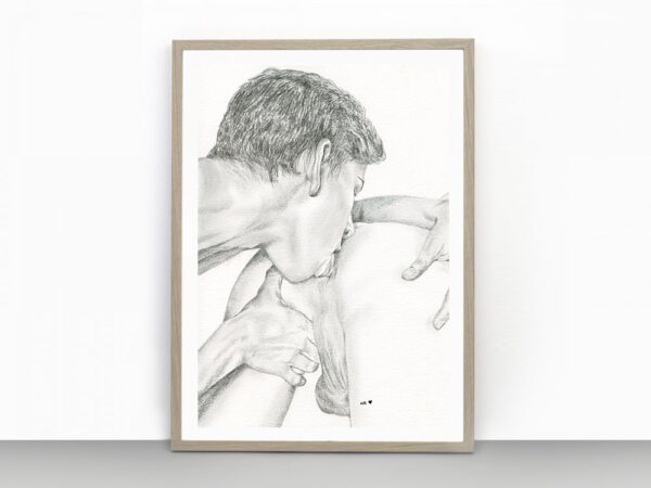 Boys No. 2 Gay Erotic Art Print