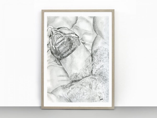 Dessert Gay Erotic Art Print